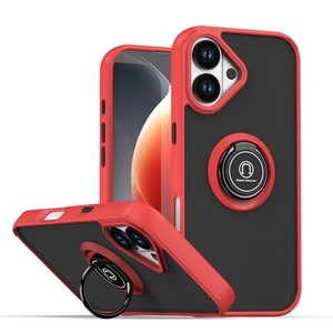เคส iPhone 17 2025 แบบมีวงแหวนแม่เหล็ก สีแดง - Product Image 1