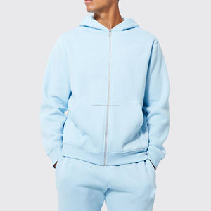 ชุดวอร์มซิปแขนยาวแบบสั่งทำพิเศษ ผ้าคอตตอนผสมโพลีเอสเตอร์ ทรงปกติ ใส่ได้ทั้งชายและหญิง สำหรับผู้ชาย - Product Image 3