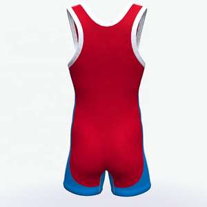 Singlet de lutte pour hommes sans manches coupe ajustée léger et confortable pour les lutteurs - Product Image 3