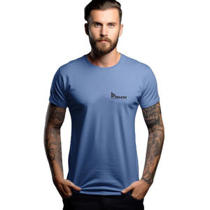 Camiseta Personalizada de 250 g/m², Transpirable, de Tela Ligera, al por Mayor, Camiseta Nueva para Hombre al por Mayor - Product Image 4