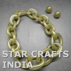 เครื่องประดับแฟชั่นมาใหม่สร้อยคอลูกปัดหินเรซินรูปพีชและสีดำสำหรับผู้หญิงและเด็กผู้หญิงในราคาไม่แพงจากดาวงานฝีมืออินเดีย - Product Image 4