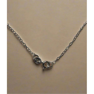 Beadsnfashion 92,5 plata esterlina mujer collar clásico cadena 18-20 pulgadas joyería fina para bodas compromisos regalo - Product Image 5