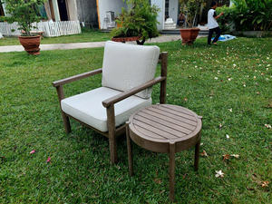 Sillón de diseño moderno más vendido con cojín Silla de jardín nueva y relajante barata y elegante - Product Image 4