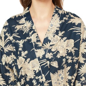 ชุดกิโมโนผ้าฝ้ายพิมพ์ลายแขนกุด - Product Image 5