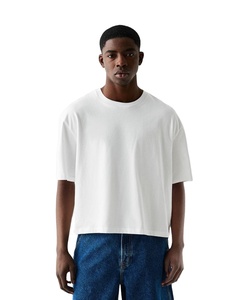 Camiseta de Diseño de Lujo para Hombre, 230GSM, Personalizable, Tallas Grandes, Hombros Caídos, Estilo Urbano, Corte Holgado - Product Image 2