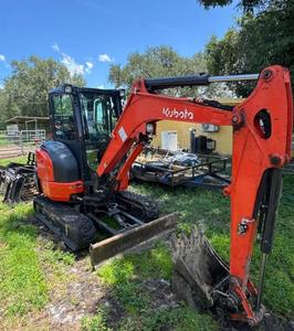 Pour Kubota KX033-4 Mini pelle 2022 3.3 tonnes Machine compacte luxe confort puissant pelle sur chenilles avec moteur moteur - Product Image 1