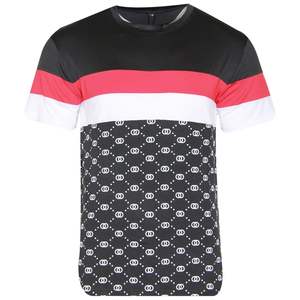 เสื้อยืดกอล์ฟผู้ชายคุณภาพสูง 100% ผ้าฝ้าย ทรงปกติ ป้องกันรอยยับ น้ำหนัก 220 กรัม แขนสั้น ผ้าถักเนื้อแน่น สีพื้น - Product Image 1