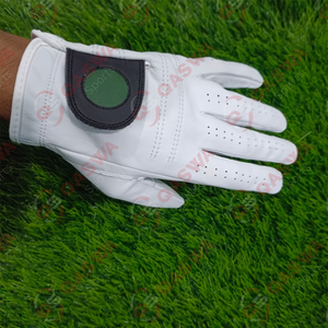Gants de golf unisexes en cuir de cabretta, légers, ventilés, toutes saisons, antidérapants, mitaines de sport, logo personnalisé, équipement professionnel - Product Image 1