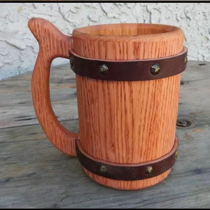 CONTRIBUTING Wooden <b>Mug</b> Premium Quality Modern Design Perfect for Tea Coffee Wine and Beer From Falak World Export - Product Image 5
