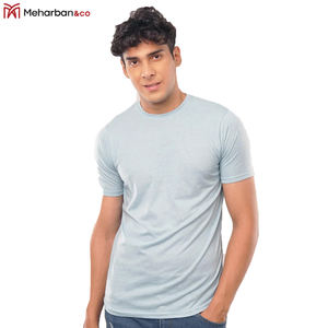 100% coton hommes col rond T-shirt inventaire nouveau Design mode impression hommes T-shirt haute qualité hommes T-shirt - Product Image 3