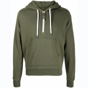 เสื้อมีฮู้ดสวมหัวมีซิป14ชิ้นของผู้ชายผ้าฝ้าย100% มีฮู้ดแขนแร็กแลนแบบกำหนดเองสำหรับผู้ชาย - Product Image 6