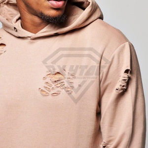 เสื้อมีฮู้ดสำหรับผู้ชายผ้าใส่สบายมาใหม่ - Product Image 6