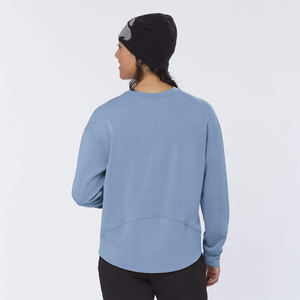 Sudadera de lana de invierno con capucha para mujer, Jersey de algodón acogedor y elegante con detalles de lentejuelas de insignia para uso diario - Product Image 4