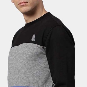 All Street Wear Color Block Pullover Sweatsuit Set para hombres y mujeres 100% algodón Oversized Streetwear Sudadera - Product Image 6