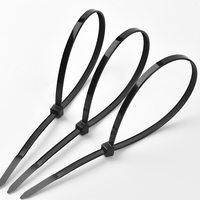 Attaches de câble en nylon autobloquant de haute qualité attaches de fermeture éclair d'usine professionnelles attaches de câble en plastique personnalisées