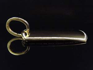 Moda elegante S925 plata con moissanita diamante acentuado memoria colgante collar joyería personalizada uso diario para hombres mujeres - Product Image 2