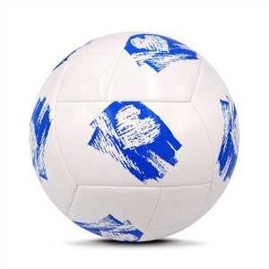 Balones de fútbol pegados de PVC para entrenamiento escolar Durable Alto brillo PVC Nylon-Wound Vejiga Diseño de 32 paneles para práctica y juego al aire libre - Product Image 6