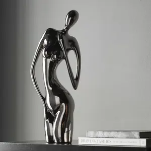 Sculpture d'art animalière de luxe faite à la main pour la décoration des maisons et des entrées, fabriquée par Zahid Exports en Inde, grand grossiste - Product Image 3