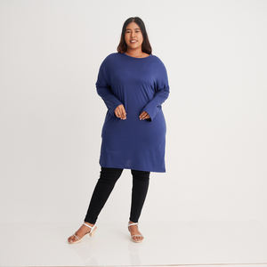 Haut décontracté de créateur pour femmes avec manches longues respirantes taille libre tissu de soie approvisionnement en vrac d'été en vente - Product Image 3