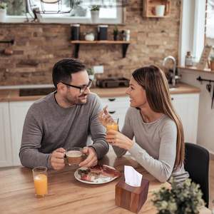 Boîte à mouchoirs faite à la main en bois d'acacia naturel belle couverture de cube carré en bois véritable en brun riche créé lisse Durable - Product Image 6