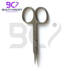 Ciseaux à ongles cuticules lame droite en acier inoxydable 9.5 cm meilleure qualité soins de beauté personnels utiliser ciseaux à cuticules - Product Image 3