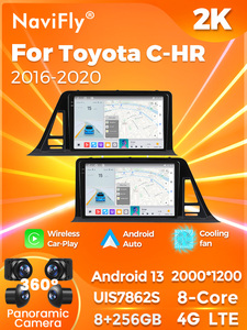 Mekede MS 8-Core 8 + 128GB schermo IPS lettore DVD per auto video display montato su veicolo per <span class=keywords><strong>Toyota</strong></span> C <span class=keywords><strong>HR</strong></span> 2016 2020 - Product Image 3