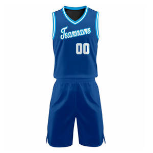 Ensemble d'uniformes de basket-ball pour hommes, nouveau design, top tendance, entièrement personnalisable, logo de sublimation personnalisé, uniforme de basket-ball léger - Product Image 2