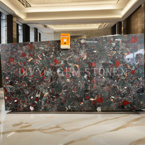 Producto de piedras preciosas de losa de piedra de sangre natural - Product Image 2