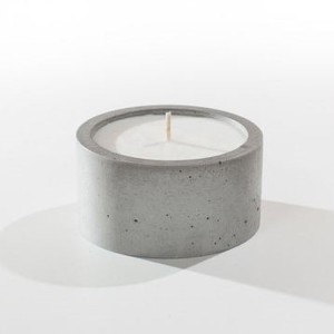 Portavelas de Cerámica Gris Personalizado, Portavelas Decorativo para el Hogar de Alta Calidad Estilo Antiguo - Product Image 3