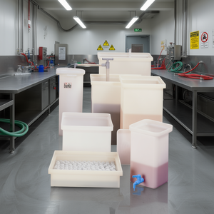 "ภาชนะบรรจุสารเคมีและน้ำมันถ่ายเทสี่เหลี่ยมโดย Burkle GmbH" - Product Image 3