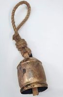 Cloche de vache artisanale en laiton de qualité supérieure pour jardins de festivals ou appels d'animaux Style moderne