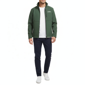 Veste thermique softshell pour homme, pour l'extérieur, avec technologie Power Dry, fermeture éclair, tissus de qualité supérieure, options de taille et de couleur personnalisées - Product Image 2