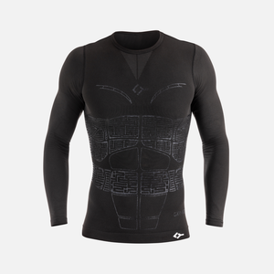 Camiseta de Manga Larga OXY-GEN Negra Tallas L/XL (50-54) - Product Image 1