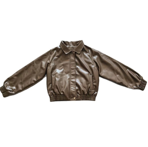 Chaqueta de piel auténtica de lujo para mujer, abrigo de motociclista de piel de cordero ajustado de fábrica OEM con diseño con cinturón - Product Image 4