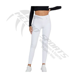 Patrón de silicona personalizado Mujeres Equitación ecuestre Patrón de silicona personalizado Mujeres Pantalones ecuestres Montar a caballo Leggings - Product Image 6