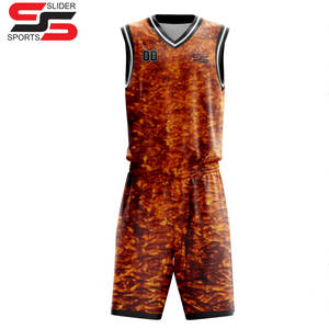 Sublimated Basketball uniform <b>kit</b> - Product Image 3