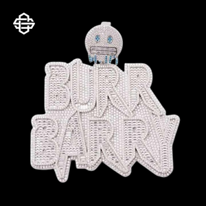 Personalizado Hiphop diamante Aleación de Metal Iced Out colgante collar Bling busto joyería hombres rapero estilo Streetwear Accesorios - Product Image 1