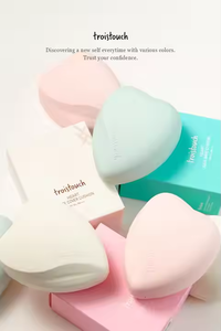 Pour #17 ivoire durable blanchissant acide hyaluronique naturel 15g coussin poudre fond de teint pour peau claire peau normale corée - Product Image 3