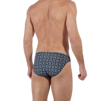 Boxers pour hommes, coupe classique extensible, respirants, taille mi-haute, imprimés intégralement, tricotés, teints en fil, séchage rapide, écologiques