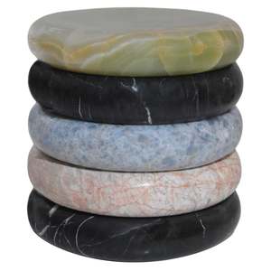 โต๊ะหินอ่อนสีเขียวร่วมสมัยทันสมัยพร้อมคุณภาพระดับพรีเมียมสำหรับตกแต่งโต๊ะในห้องโถงโรงแรม - Product Image 2