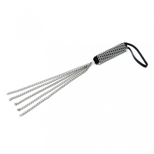 STEEL IRISCO INDUSTRY Genuine Leather Flogger Comfortable Grip Handle 17 Inch Plaited Heavy Duty Whip Custom Color Custom Design - Product Image 4