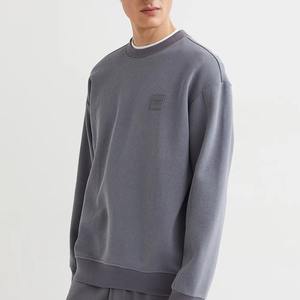 สเวตเชิ้ตสีพื้นของผู้ชายมีฮู้ดพิมพ์ลายดิจิทัลสำหรับฤดูหนาว - Product Image 2