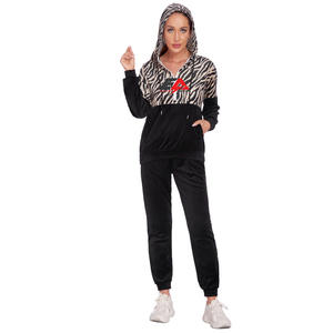 2024 vente en gros femmes survêtement à vendre meilleure qualité grande taille Logo personnalisé survêtement pour les femmes - Product Image 1