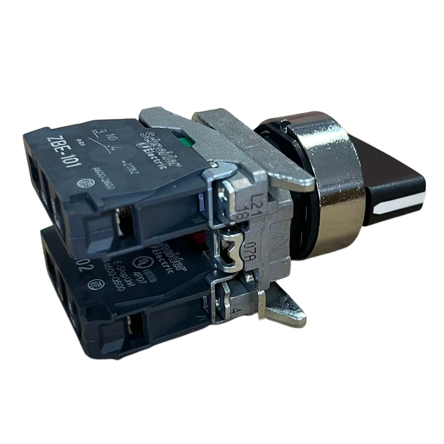 鍔　3点セット Schneider XB4 Metal Selector Switch - 3 Position Control