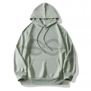 Fabricant de sweats à capuche OEM personnalisés pour l'hiver, brodés, coupe classique, effet délavé à l'acide, en polyester/coton, haute qualité, style vintage - Product Image 1