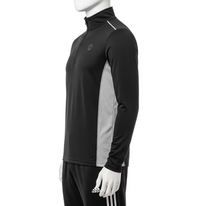 Camisetas Deportivas Antiestáticas para Hombre, de Poliéster y Elastano, Transpirables, que Absorben la Humedad, Ligeras, de Manga Larga, para Gimnasio, Entrenamiento, Fitness, Running - Product Image 5