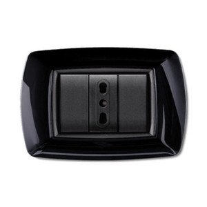 Placca Life Mod. Divano Letto in Plastica Nera a 3 Posti - Product Image 1