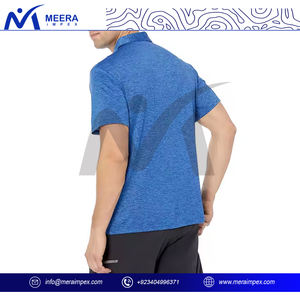 2025 nueva llegada de los hombres para Polo moda Slim Fit Casual manga corta Streetwear algodón transpirable con patrón sólido - Product Image 4