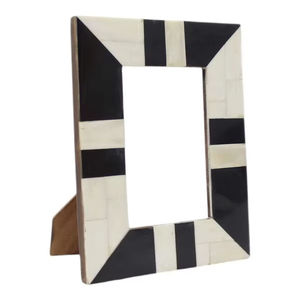 Cadre photo incrusté de nacre Cadres photo incrustés de nacre pour la décoration Cadre photo incrusté d'os et de nacre - Product Image 1