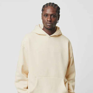 Nouveaux hommes 100% coton couleur unie à capuche pull décontracté vêtements de sport haut à manches longues pour l'hiver Street Wear pour les Couples - Product Image 3